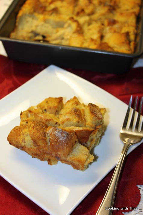 Easy Bread Pudding – Using Leftover bread – Cooking with Thas – Healthy ...