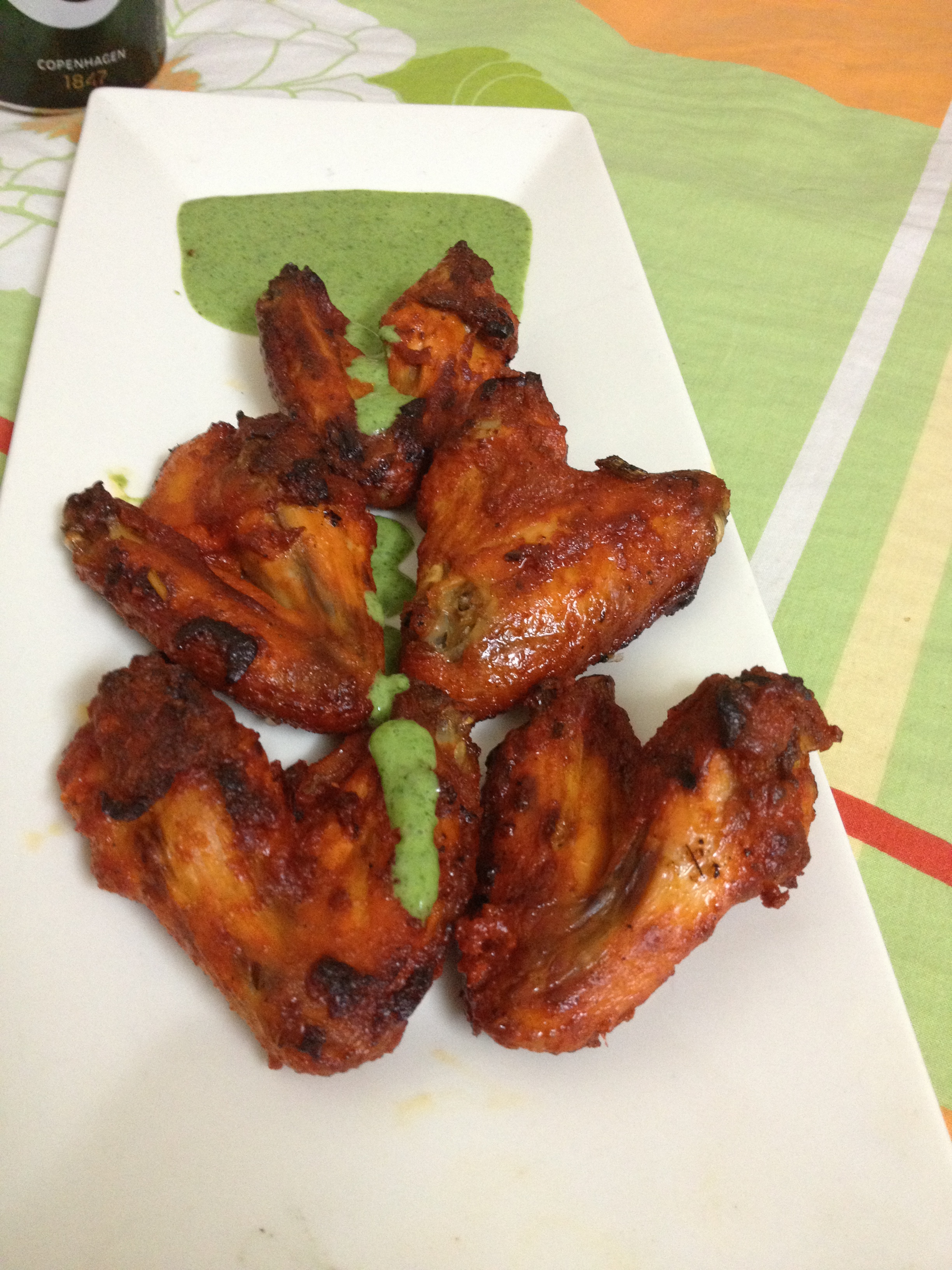 Grilled Tandoori Chicken Wings- Guest Post - Cooking with Thas ...