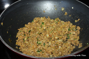 Ground Beef Kinnapathiri – Steamed Rice Batter and Beef Layered Pathiri