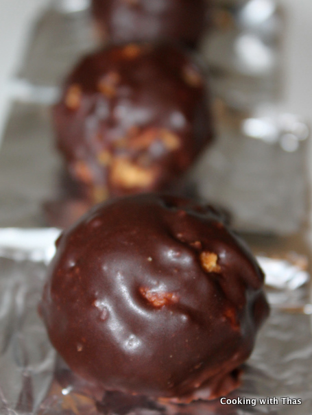 Chocolate Peanut Butter Bonbons Recipe (Bon o Bon)