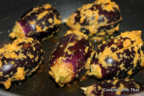 Stuffed Eggplant( Brinjal Or Aubergine) Or Bharwan Baingan | Cooking ...