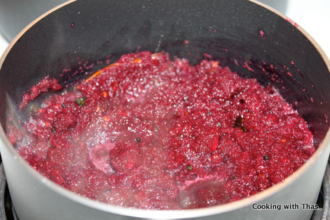 Healthy Beetroot chutney recipe using mixer grinder