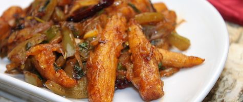 Curry Leaf Potato Stir Fry Recipe
