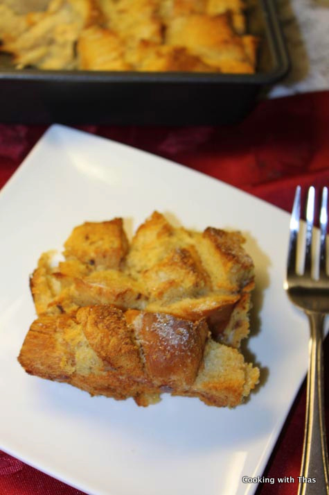 Easy Bread Pudding Using Leftover Bread Cooking With Thas Healthy 