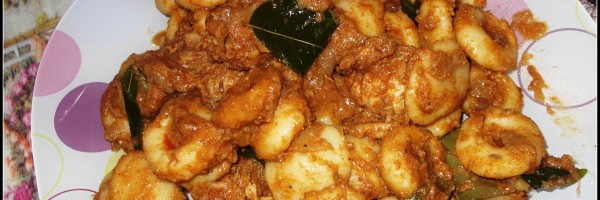 Potato Stew or Potato Korma