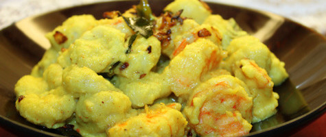 Erissery- Sadya dish- Pumpkin and Red Beans in Roasted Coconut Gravy