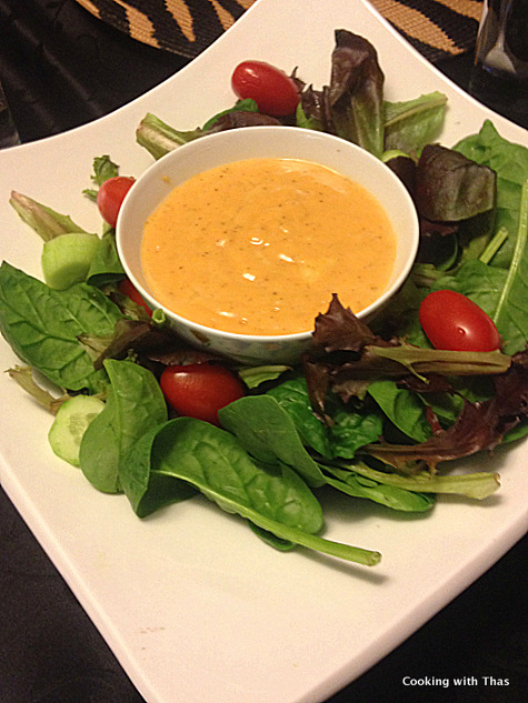 Mayo and Ketchup Dressing- Easy French Dressing - Cooking with Thas