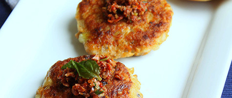 Carrot Vada or Carrot Fritters