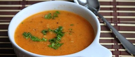 Tomato and Red Lentil Soup - Cooking with Thas - Healthy Recipes ...