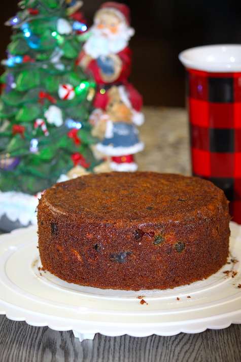 Quick Cherry And Almond Christmas Cake Recipe | Christmas Baking recipes |  Tesco Real Food