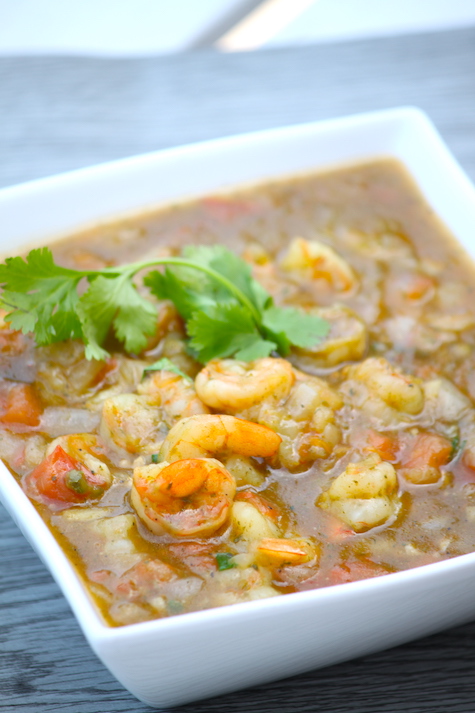 Instant Pot 10 Minute Shrimp In Mint Cilantro Sauce | Easy Curry Recipe ...