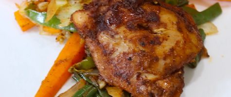 Instant Pot 15 Minute Chicken Madras Recipe | With Aromatic Cumin Jeera Rice