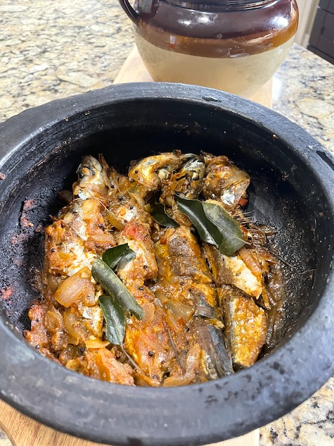 Kerala Style Sardine Fish Roast Claypot Cooking Cooking With Thas 