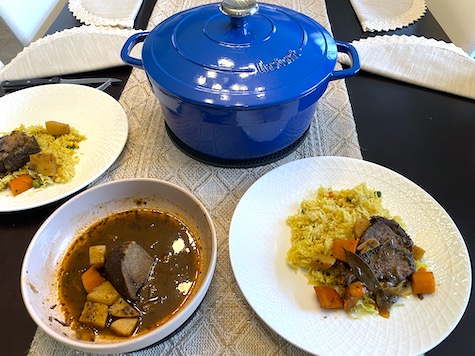 https://thasneen.com/cooking/wp-content/uploads/2023/11/Instant-precision-dutch-oven-pot-roast-and-rice-pilaf-complete-meal-1.jpg