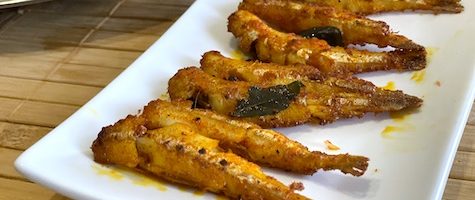 Anchovies- Netholi Fish Curry, Kerala Recipe With Raw Mangoes