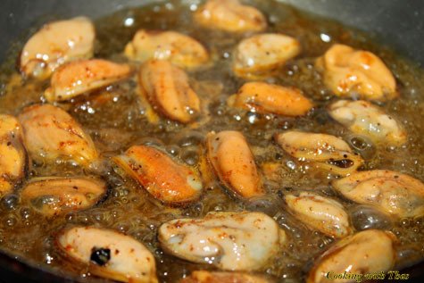 Mussel fry