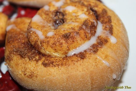 Cinnamon Raisin rolls