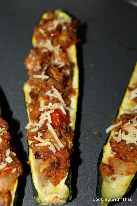 Baked Cheesy Zucchini