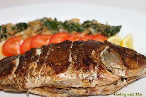 Shrimp Stuffed Tilapia