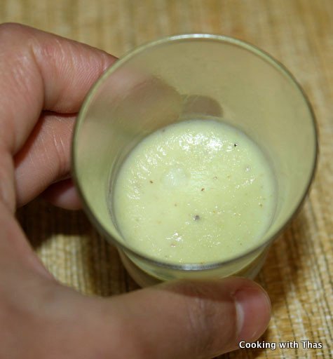 Avocado-Pistachios pudding