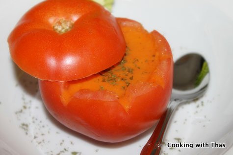 Roasted Tomato-Carrot Soup