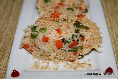 Sesame Fried Rice
