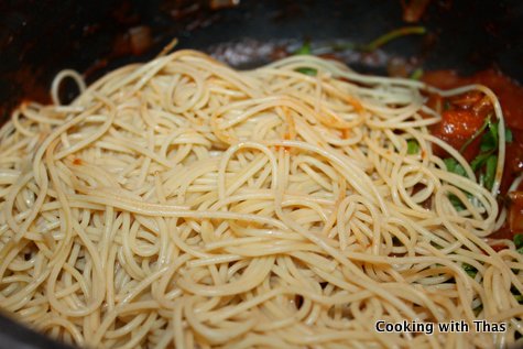 Making Goat-Spaghetti