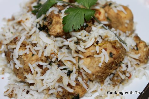 almond rice chicken
