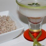 Rose-Raspberry Panna cotta
