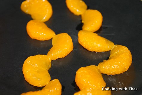 mandarin orange segments