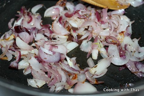 sauteing small onions