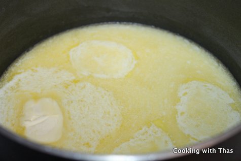 butter and milk