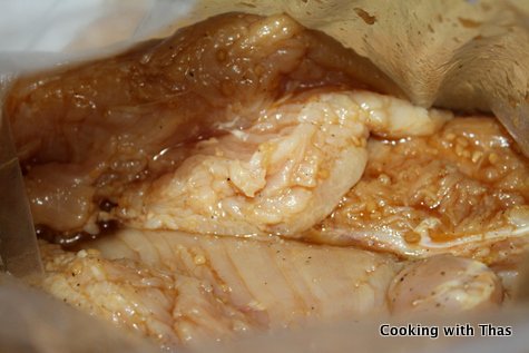 chicken marinated