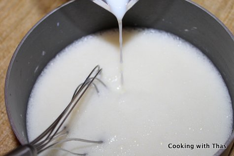 milk to make vanilla pudding