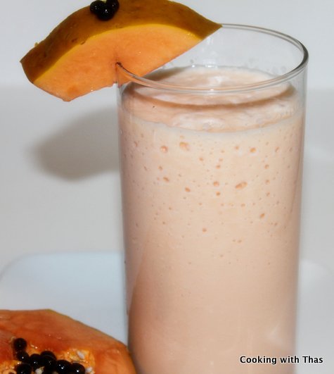 papaya milkshake