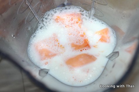 papaya milkshake