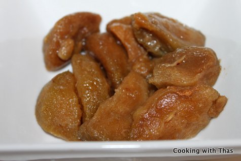 chikoo slices