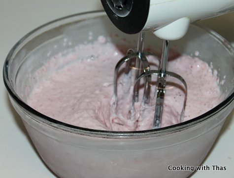 ice cream mixing