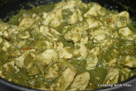 making chicken cafreal