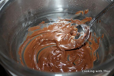 melting chocolate