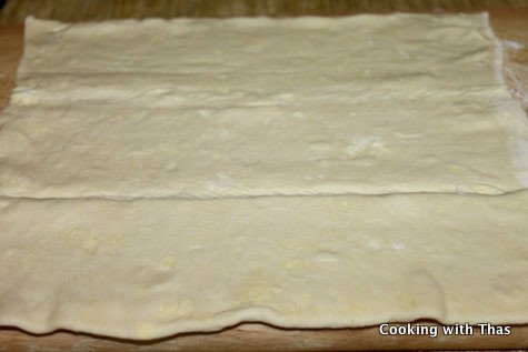 baked puff pastry