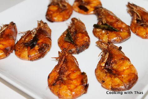 head-on shrimp-fry