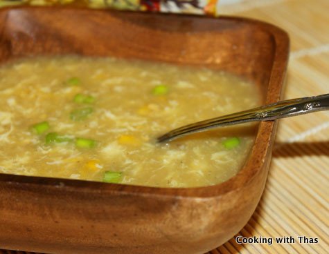 sweet corn chicken soup