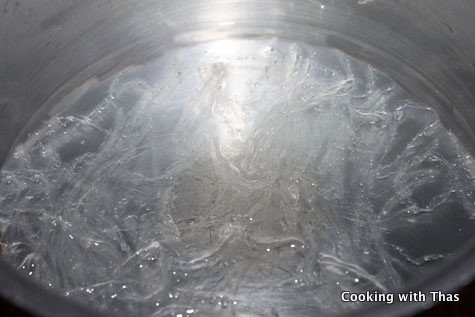 agar-agar melting