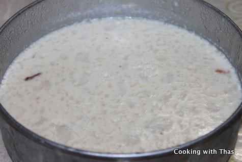 tender coconut pudding set