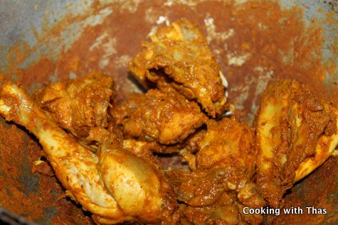 cooked chicken