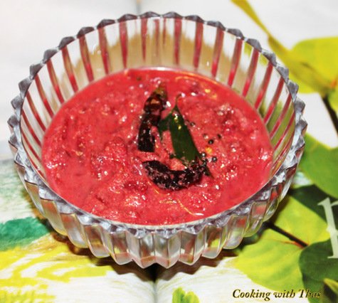 beet root pachadi
