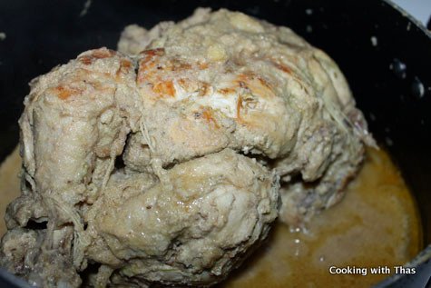 cooking whole chicken