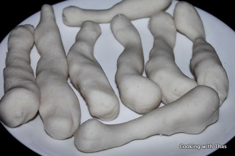 kneaded rice dough