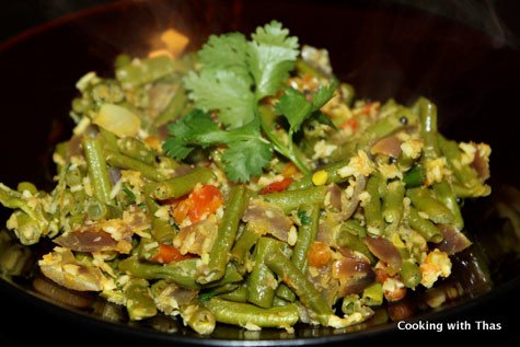long beans stir fry